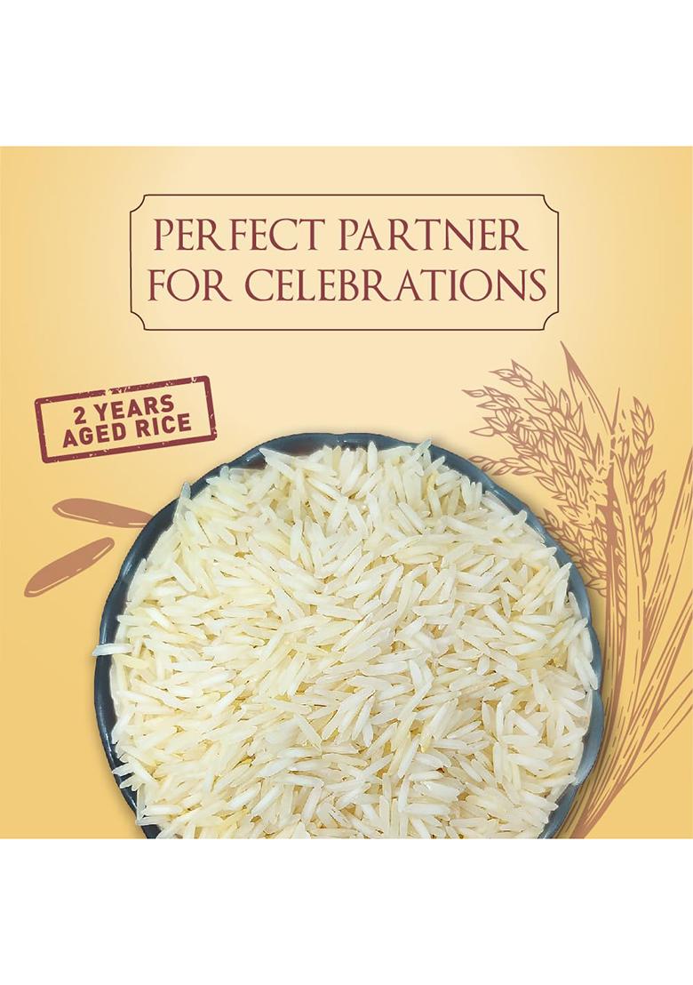 India Gate Gold Standard Classic Basmati Rice 500 Gram | 2 Years Aged | Extra Long Grains