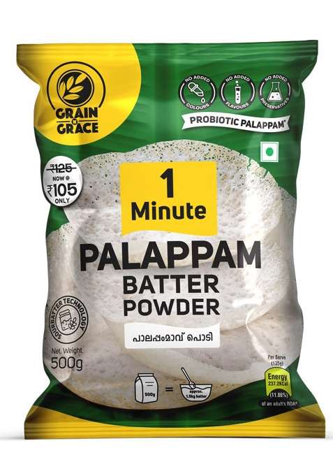 Grain N Grace 1 Minute Palappam Batter Powder (500G)