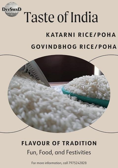 Devswad Bhagalpuri Hand-Picked Katarni Chuda/Poha (930 G)|Real-Time Packing