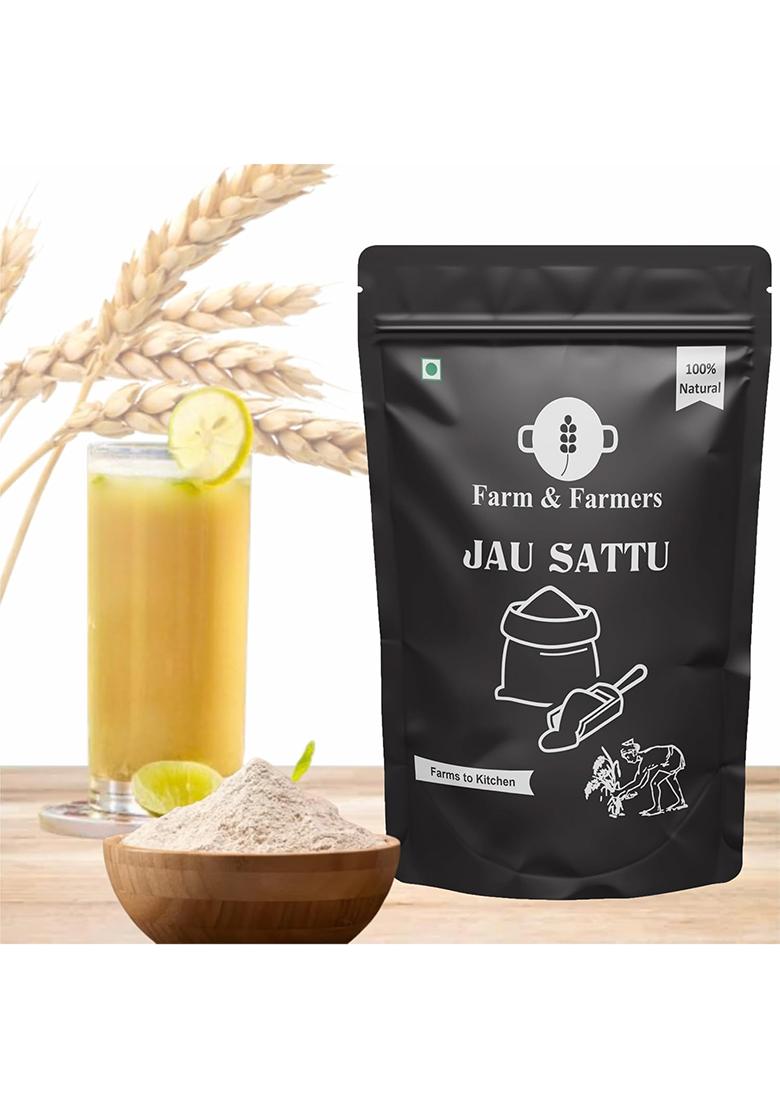 Farm & Farmers Organic Jau Sattu Flour 700Gm