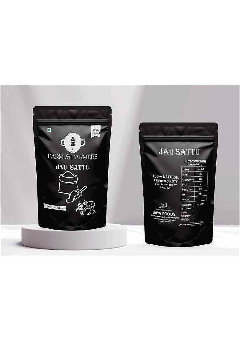 Farm & Farmers Organic Jau Sattu Flour 700Gm