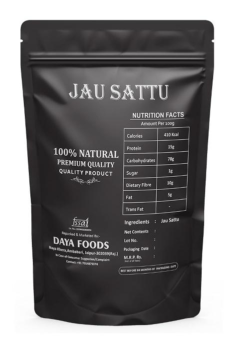 Farm & Farmers Organic Jau Sattu Flour 700Gm