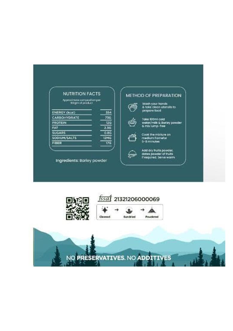 Barley Powder 300Gm (Pack Of 100 * 3) Your Nutrient-Packed Wellness Companion"