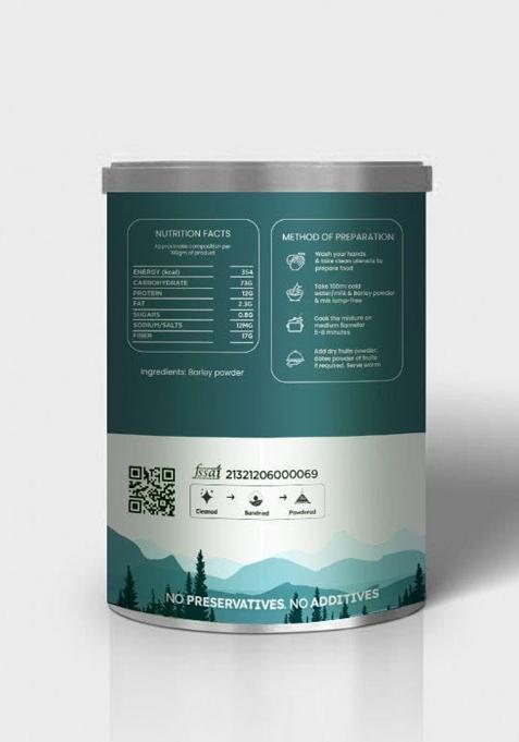 Barley Powder 300Gm (Pack Of 100 * 3) Your Nutrient-Packed Wellness Companion"