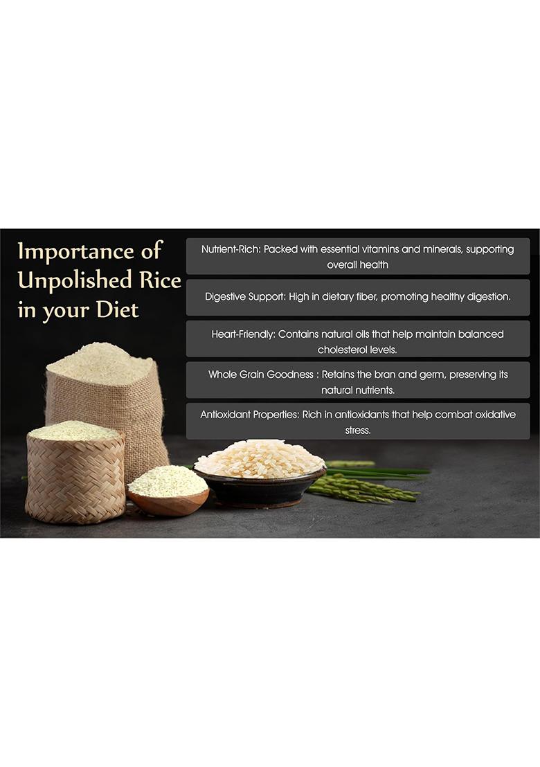 Aranyaka Jeera Samba Raw Rice 1Kg | Aromatic Small-Grain Rice | Seeraga Samba/Jeerakasala/Gobindobhog/Chitti Muthyalu Varieties | Ideal For Biryani & Traditional Meals | 1Kg In Total