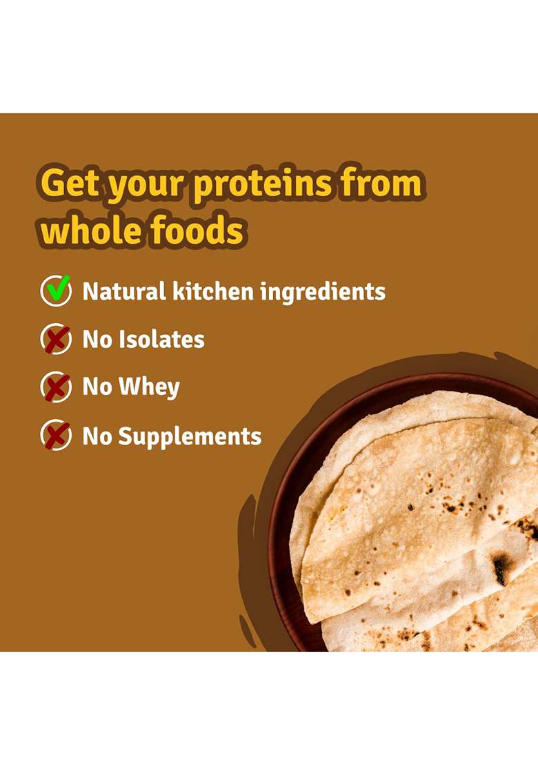 Prolicious Gluten-Free Flour - High Protein, High Fiber, Easy To Digest | Natural & Healthy Choice | 800 Grams (Pack Of 1) - Indya