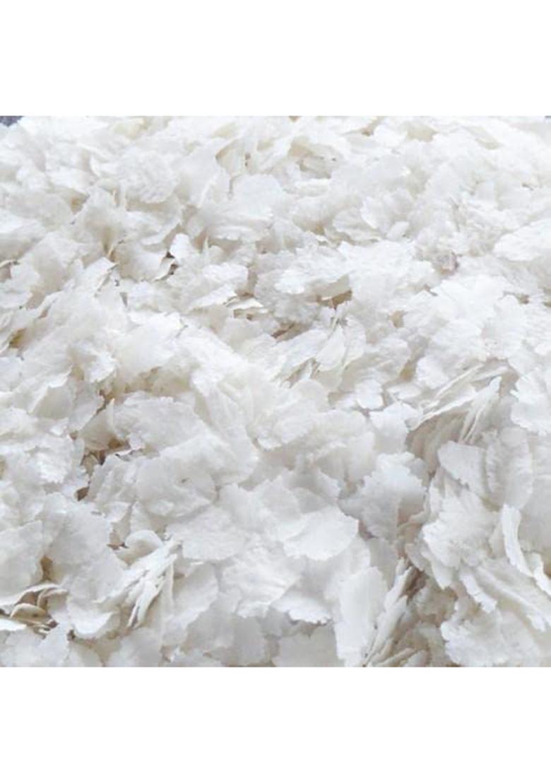 Veganic Organic Paper (Thin) Poha | Hubballi Avalakki | White Flattened Rice | Atukulu | Avalakki | Chidwa Flakes (400 G)