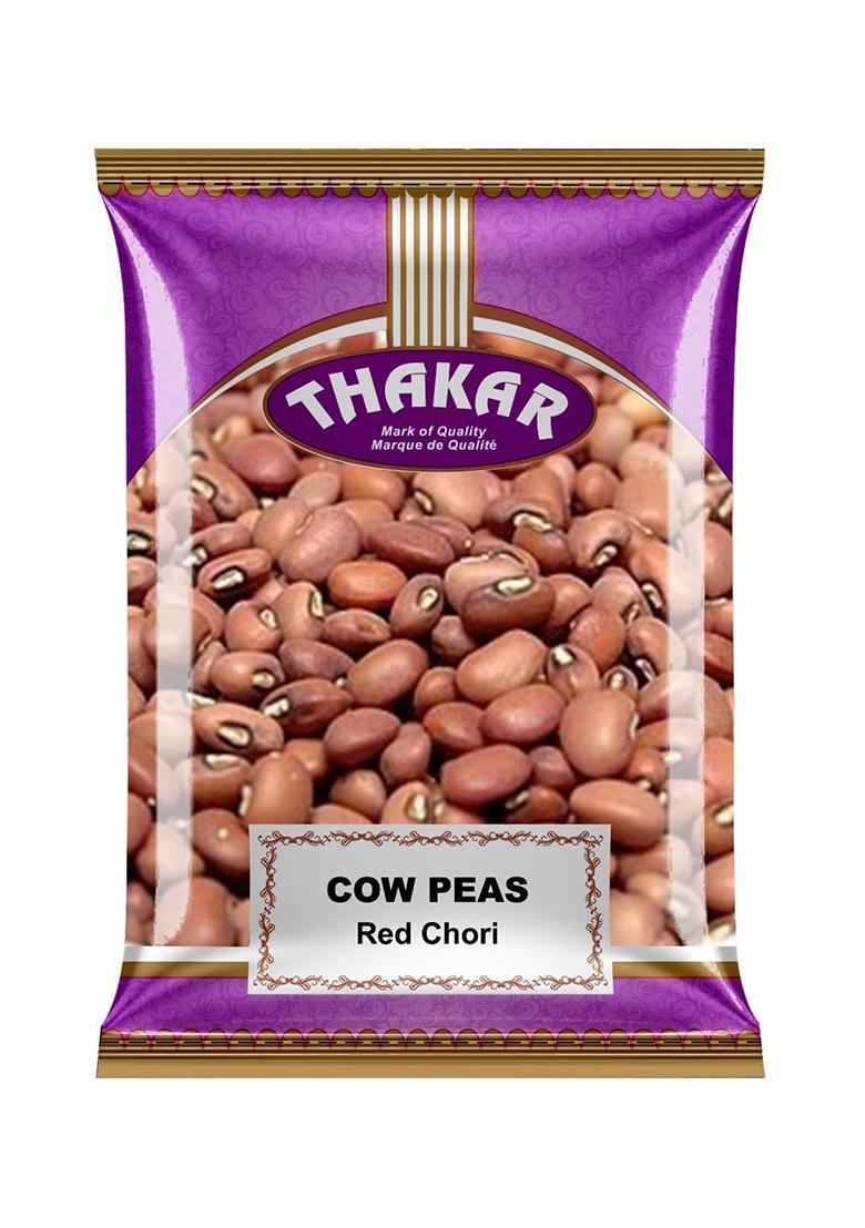 Thakar Unpolished Red Chori (Cow Peas) 500G | Lal Chawli | Whole Pulses | 100% Natural & Unpolished | Protein & Fiber Rich | Ideal For Curry, Dal & Sprouts