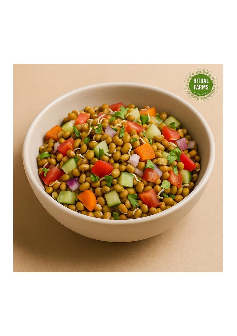 Ritual Farms Natural Unpolished Moth Whole | Naturally Rich Source Of Protein | Matki Indian Pulses For Cooking And Daily Use | Ideal For Preparing Indian Vegetarian Dishes (500Gm)