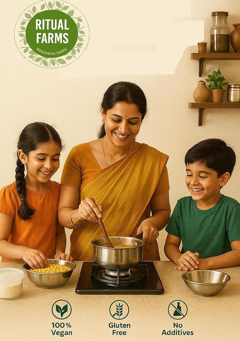 Ritual Farms Natural Unpolished Moth Whole | Naturally Rich Source Of Protein | Matki Indian Pulses For Cooking And Daily Use | Ideal For Preparing Indian Vegetarian Dishes (500Gm)