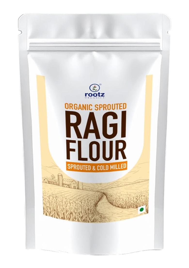 Sprouted Ragi Flour 900G | Stone-Ground & Nutrient-Rich | Nachni Satva | High In Calcium & Iron | Ideal For Porridge, Rotis & Baking |