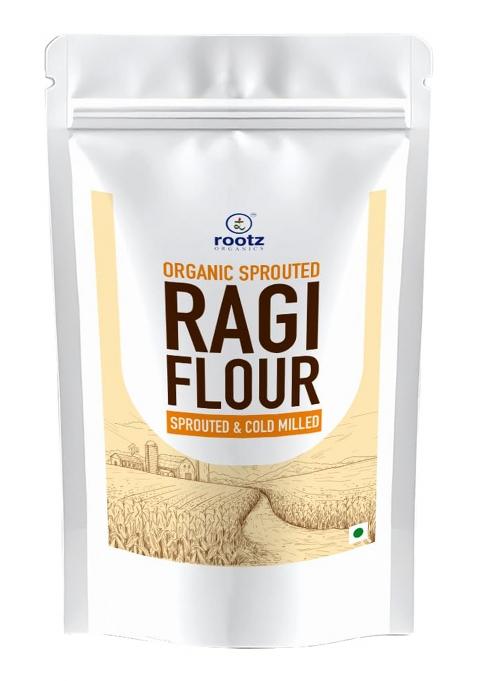 Sprouted Ragi Flour 900G | Stone-Ground & Nutrient-Rich | Nachni Satva | High In Calcium & Iron | Ideal For Porridge, Rotis & Baking |