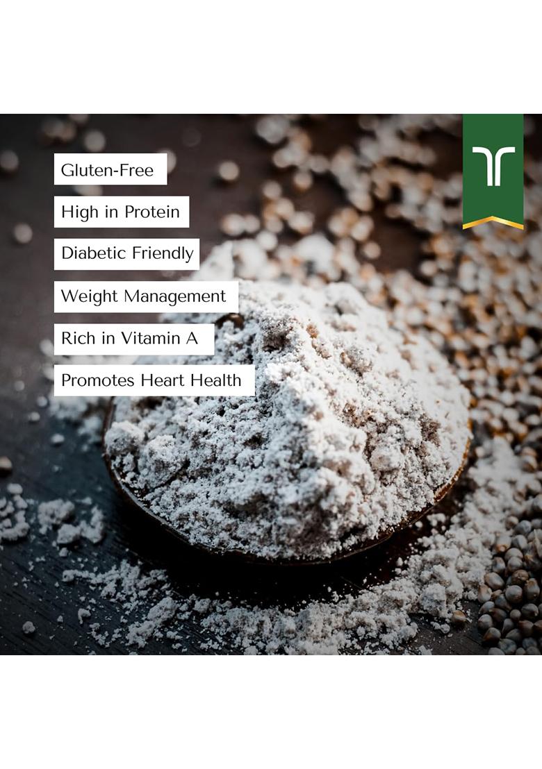 Trinetra Bajra Atta (Pearl Millet Flour) | Stone-Ground And Naturally Gluten-Free | 1Kg