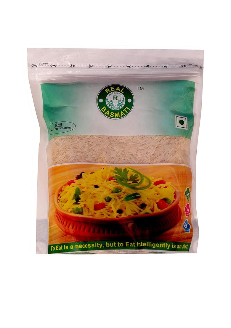 Real Basmati 1121 White Sella Basmati Rice (Boiled), 1Kg