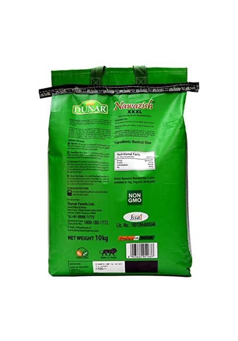 Dunar Nawazish | Extra Long Grain Basmati Rice | 10Kg