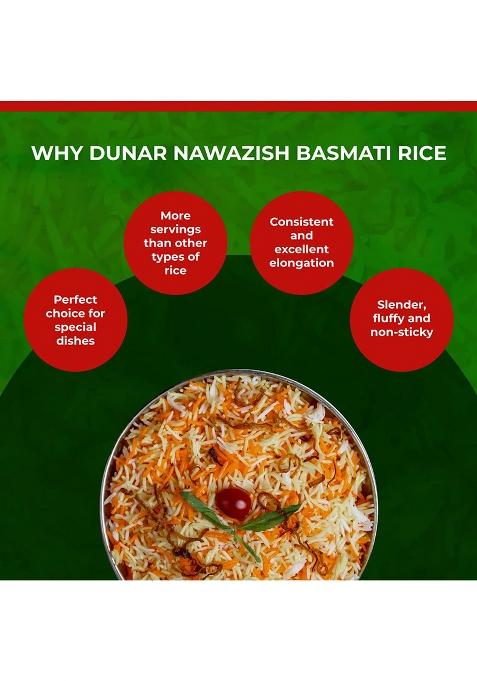 Dunar Nawazish | Extra Long Grain Basmati Rice | 10Kg
