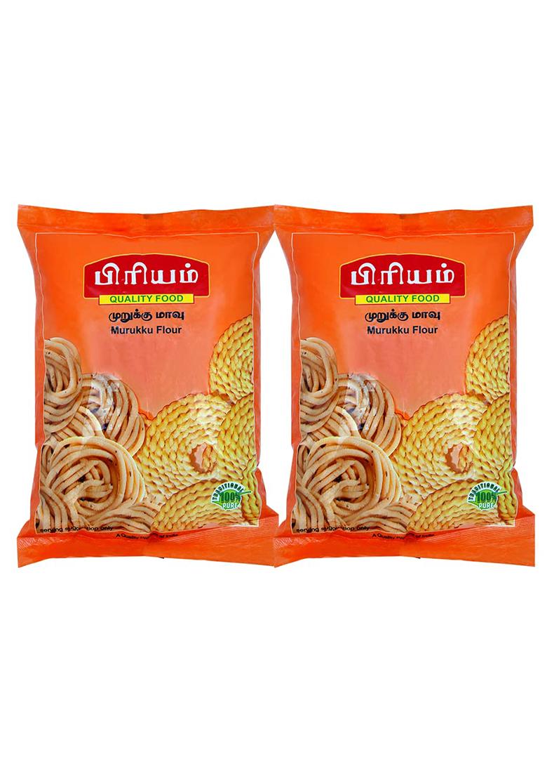 Priyam Foods Murukku Flour, 2-Pack, 2X500G