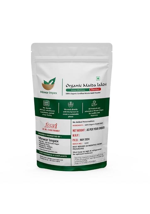 Mewar Impex Organic Meda Lakdi Powder 200 Gm -Maida Lakdi Powder