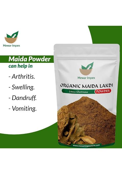 Mewar Impex Organic Meda Lakdi Powder 200 Gm -Maida Lakdi Powder