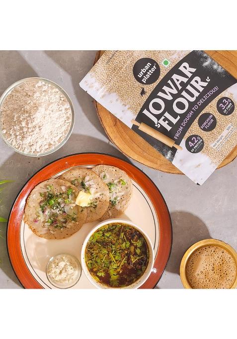 Urban Platter Jowar Flour, 500G (Sorghum Flour | Ancient Supergrain | Rich In Fibre, Iron & Protein)