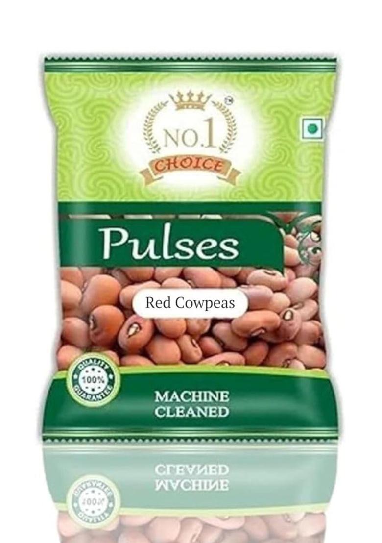 No.1 Choice Red Cowpeas (Lobia) 500Gm | 100% Natural Pulses | High Protein, Fiber-Rich, Diabetic-Friendly Superfood | Ideal For Curries, Chana Masala & Salads