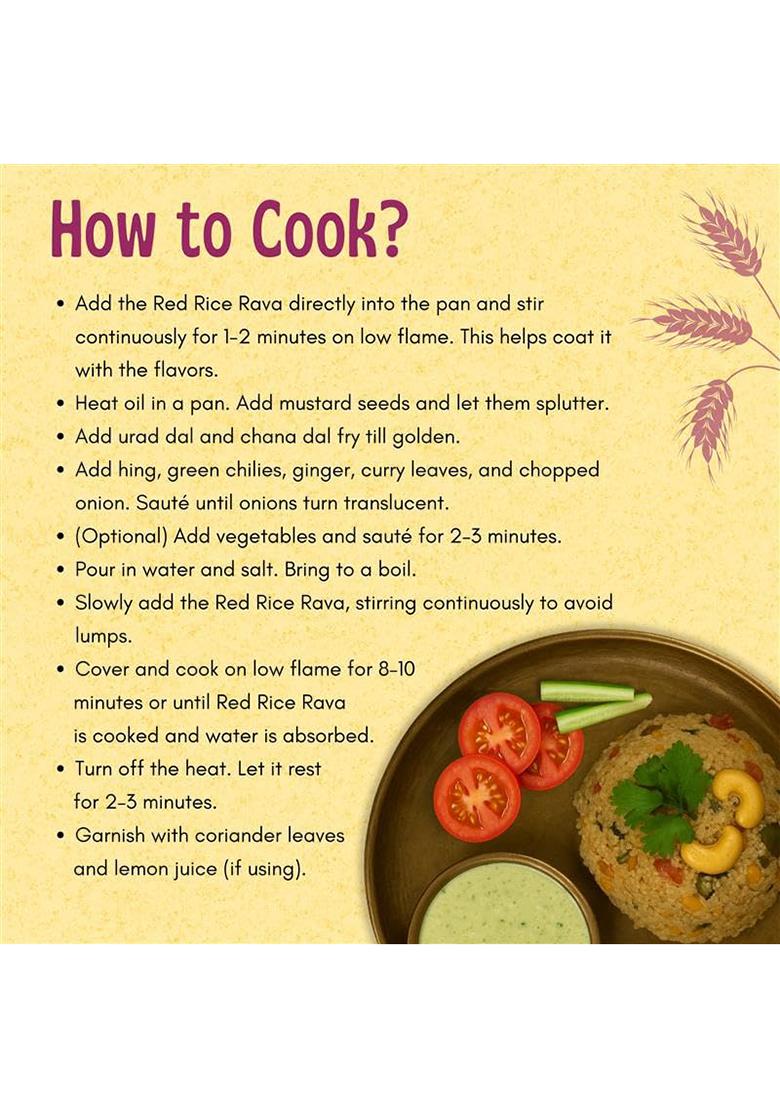 Rr Pillai'S Red Rice Rava