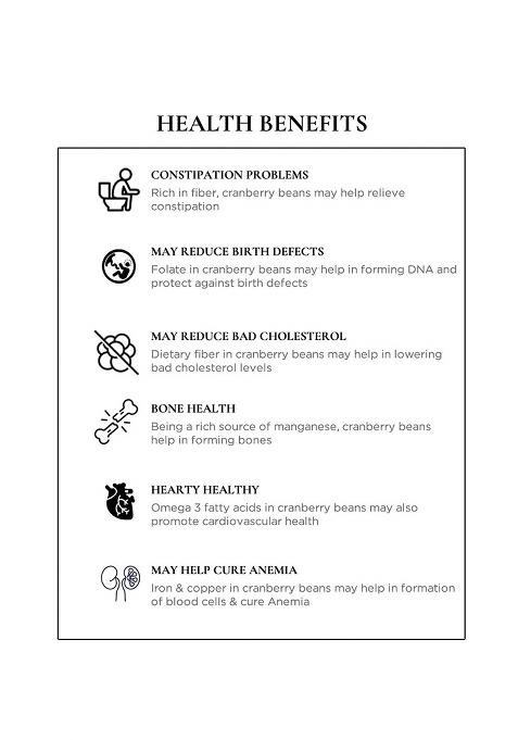 Koshur Cranberry Beans (Thull Rajma) 800G (400G*2), Kashmiri Kidney Beans, Rich In Protein & Fiber, Ideal For Rajma Chawal, Nutritious Indian Pulses, Easy To Cook