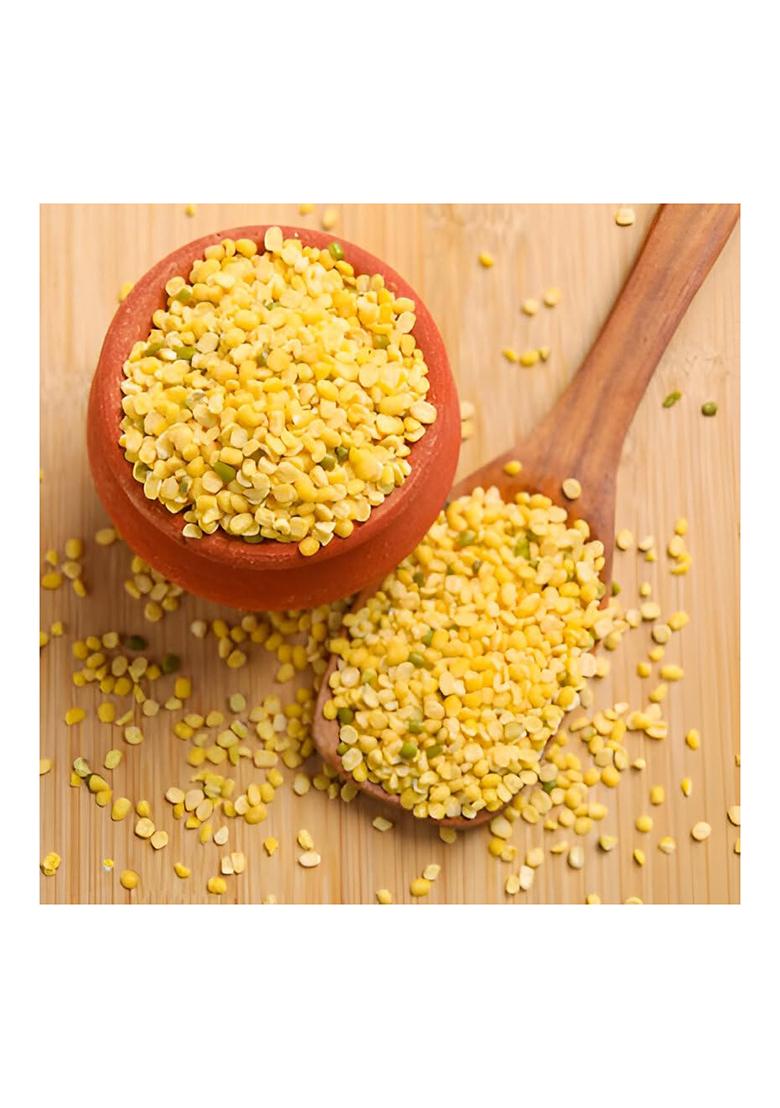 Nw Noworry Split Yellow Moong Dal, Indian Yellow Lentils, Loose Dhuli Moong Dal