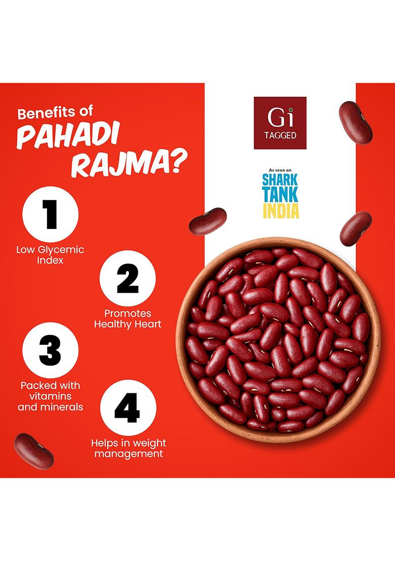 Namakwali Himalayan Munsiyari Rajma, White Kidney Beans From Uttarakhand, Unpolished, Quick Boiling And Creamy Texture, High Protein And Fibre, Gi-Tagged, Natural And Chemical-Free, 400G | Sharktank India