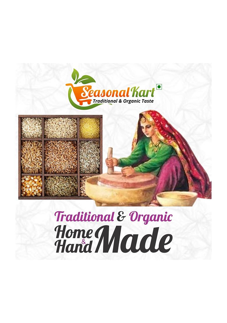 Seasonalkart Organic Multigrain Dalia | Multigrain Daliya | Pure Mix Multigrain Dalia | Healthy Grains | Healthy And Tasty Breakfast| Cereal For Breakfast | Diet Food For Weight Loss |