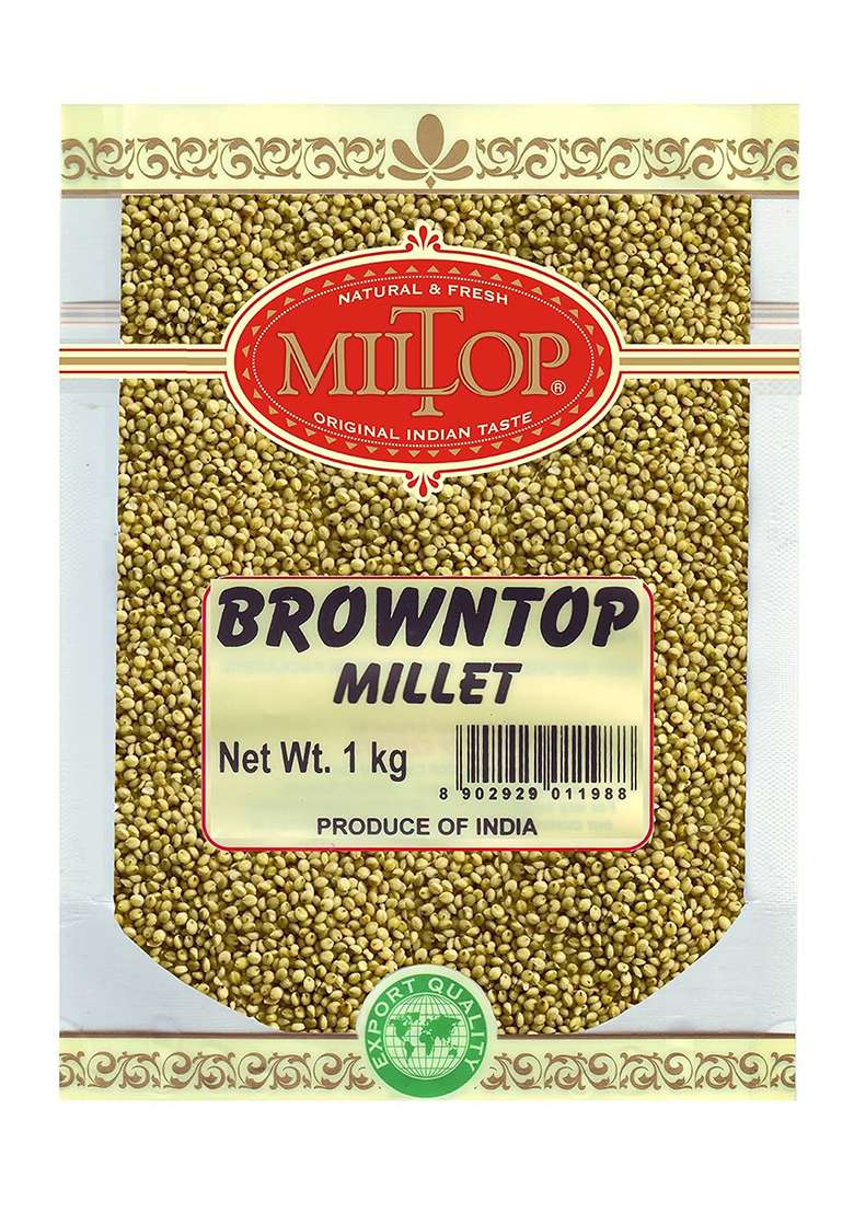 Miltop Browntop Millet 1 Kg - Indya