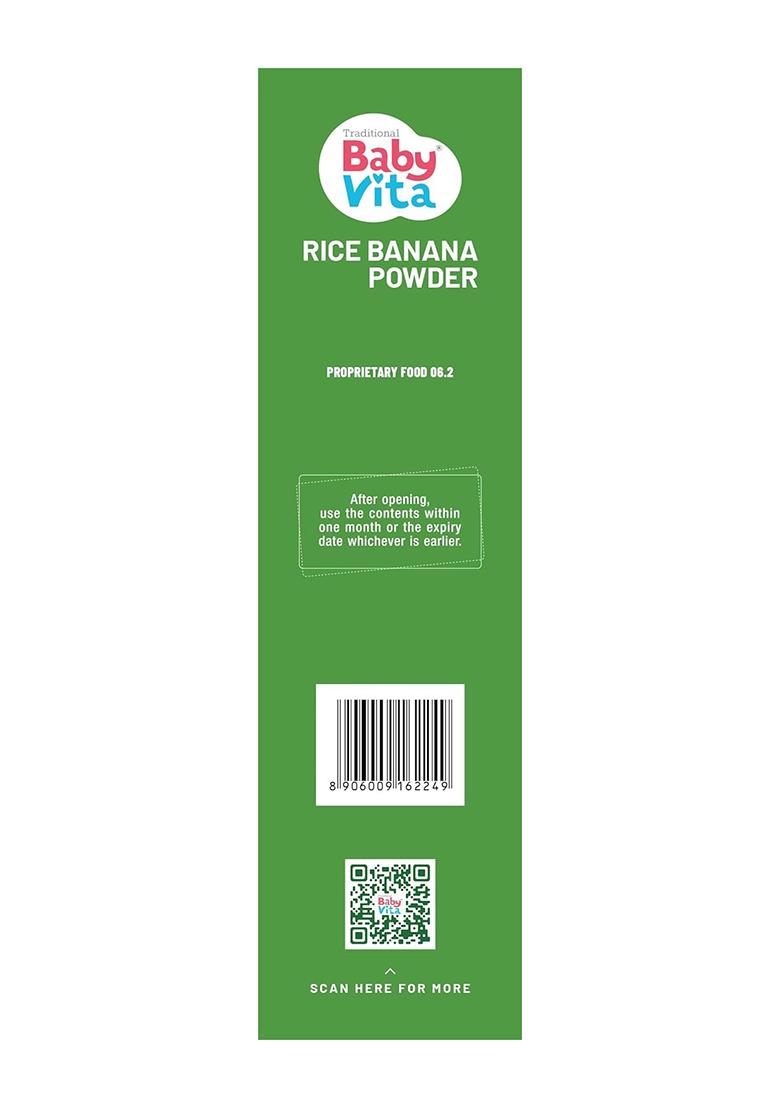 Arbanox Rice Banana Powder Mix | Nourishing Meal | 100% Natural Ingredients | No Added Preservatives | Wholesome Energy Booster | Easy-To-Digest| 300 Gms