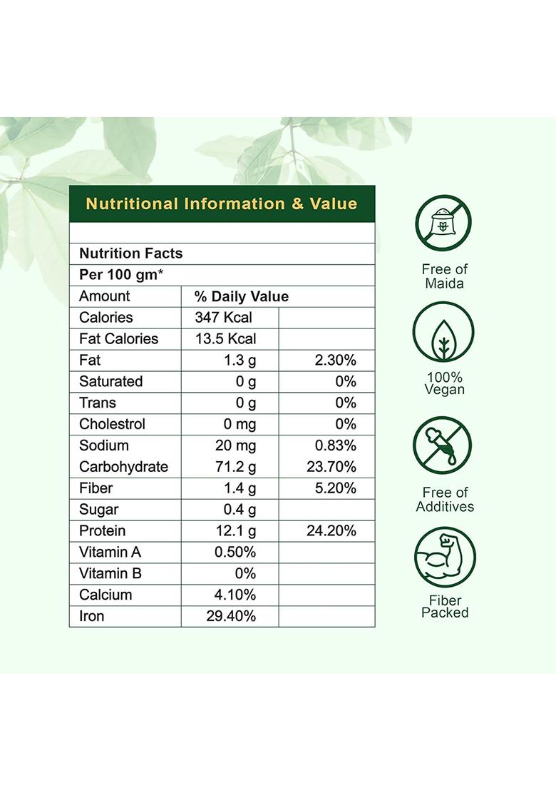 Kisaan Tattva Chakki Fresh Sharbati Wheat Atta 10Kg | Whole Wheat With Bran| Freshly Stone-Ground | No Maida |No Preservatives | Organic Soft Roti
