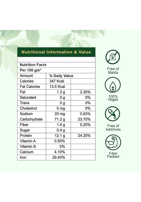 Kisaan Tattva Chakki Fresh Sharbati Wheat Atta 10Kg | Whole Wheat With Bran| Freshly Stone-Ground | No Maida |No Preservatives | Organic Soft Roti