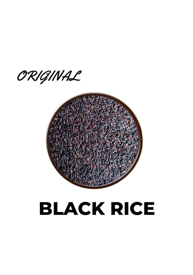 Farmers Creation I Karbi Black Rice I 1 Kg I Manipur Chak Hao, Aromatic, Karuppu Kavuni I Traditional Farming - Indya