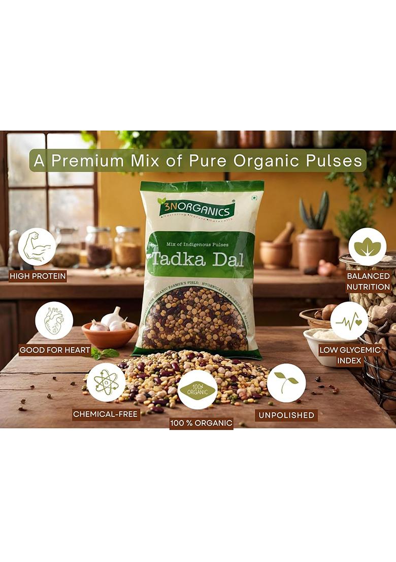 3N Organics Tadka Dal
