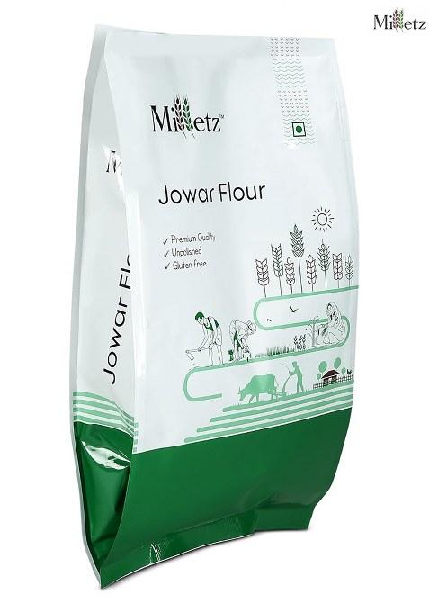 Organic Jowar Atta | Jowar Flour |Unpolished Jowar Atta | Sorghum Flour | Non Gmo | Millet Bhakri Atta