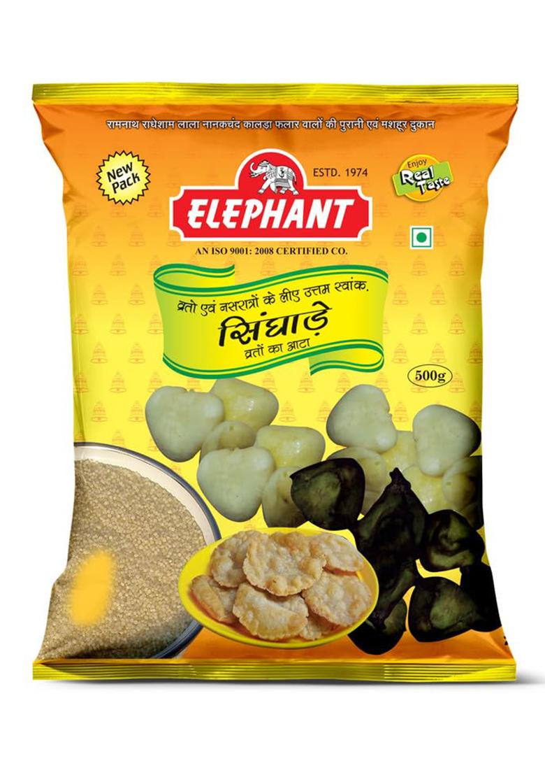 Elephant Singada Flour 500G |Chestnut Atta |Fasting/Vrat Atta |Gluten Free Flour |Falahari Singada Ka Atta|