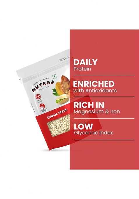 Nutraj Quinoa Seeds 800G (200G X 4) Pouch | Seeds For Eating | Seed Cycling