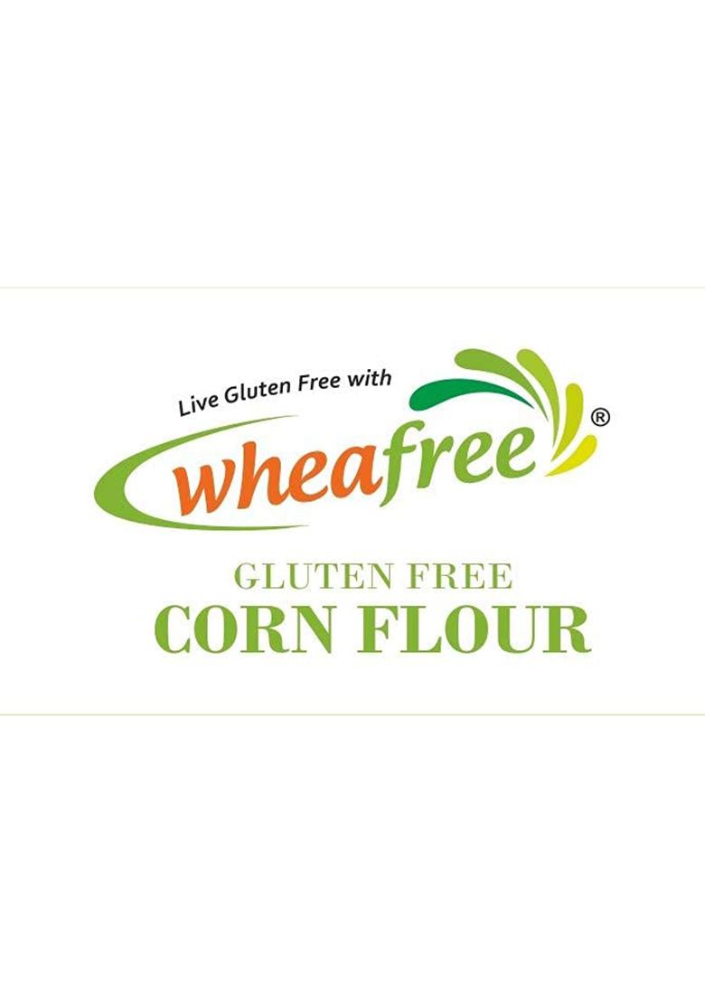 Wheafree Gluten Free Corn Flour Pack Of 3 X 200 Grams | Perfect Thickening Agent | Rich In Carbohydrates | 100% Natural And Vegetarian