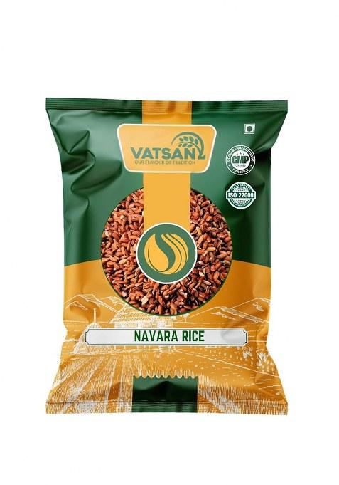 Vatsan Organics Navara Rice (1Kg) | Good For Karkkidaka Kanji | Kerala Njavara