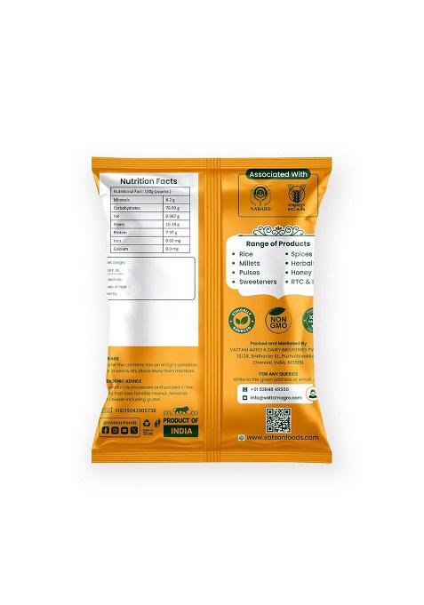 Vatsan Organics Navara Rice (1Kg) | Good For Karkkidaka Kanji | Kerala Njavara