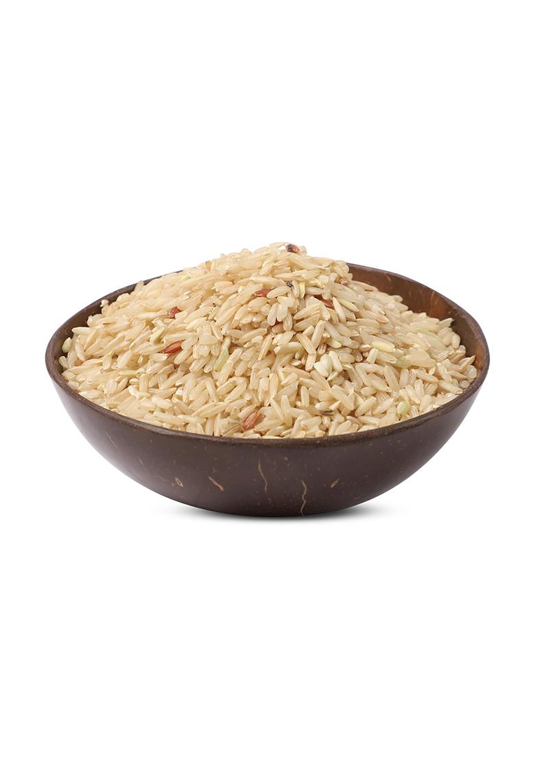 Anutilam Unpolished Brown Indrayani Rice 1Kg
