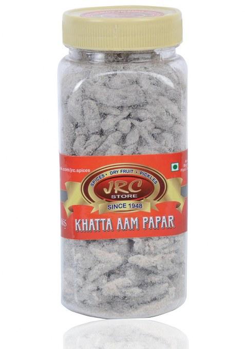 Jrc Khatta Aam Papad Mango Slice Aam Pachak Churan/Aam Lachha/Tasty Dry Mango Candy/Digestive After-Meal Mukhwas Mouth Freshener 200 Gm