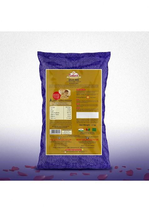 Galaxy Basmati Rice, Aromatic Authentic Aged Biryani Rice, Extra Long Grain, 5 Kg