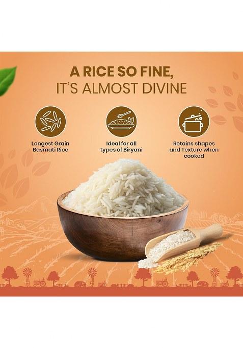 Sunlite Organic White Basmati Rice 1 Kg I 100% Vegan, Traditional Basmati Rice With Natural Aroma I Certified Organic Rice I Non-Gmo, Pesticide And Chemical Free I Source Of Protein (Pack Of 1)