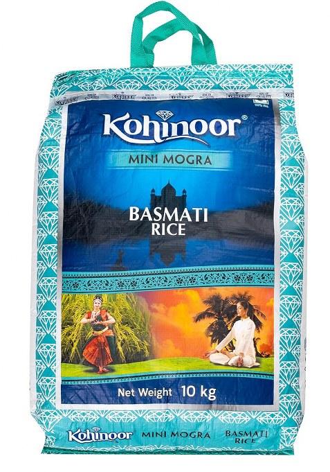 Kohinoor Mini Mogra Rice 10Kg | Tukda Basmati With Good Elongation | Premium Rice For Daily Use Hygienically Packed | Relish Everyday Meals
