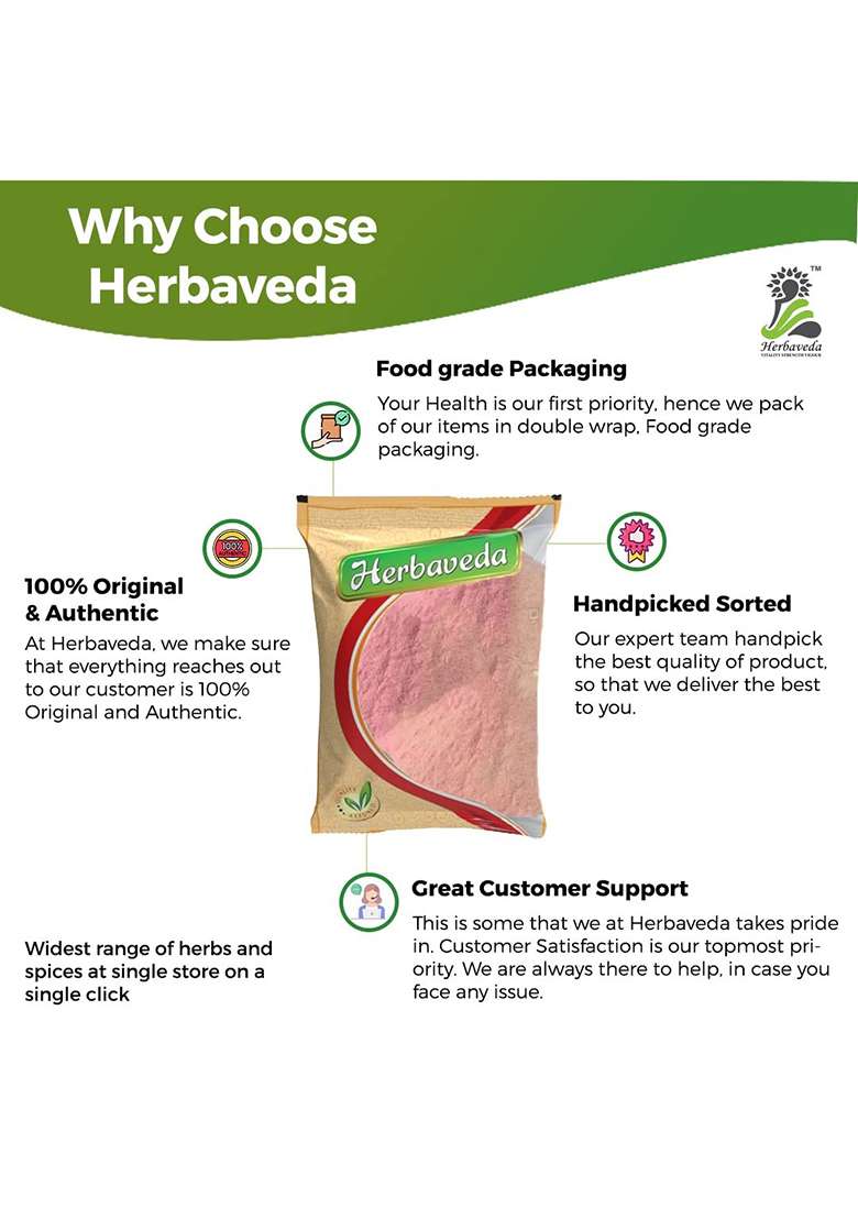 Herbaveda- Cranberry Powder 100G | Spray Dried - Indya