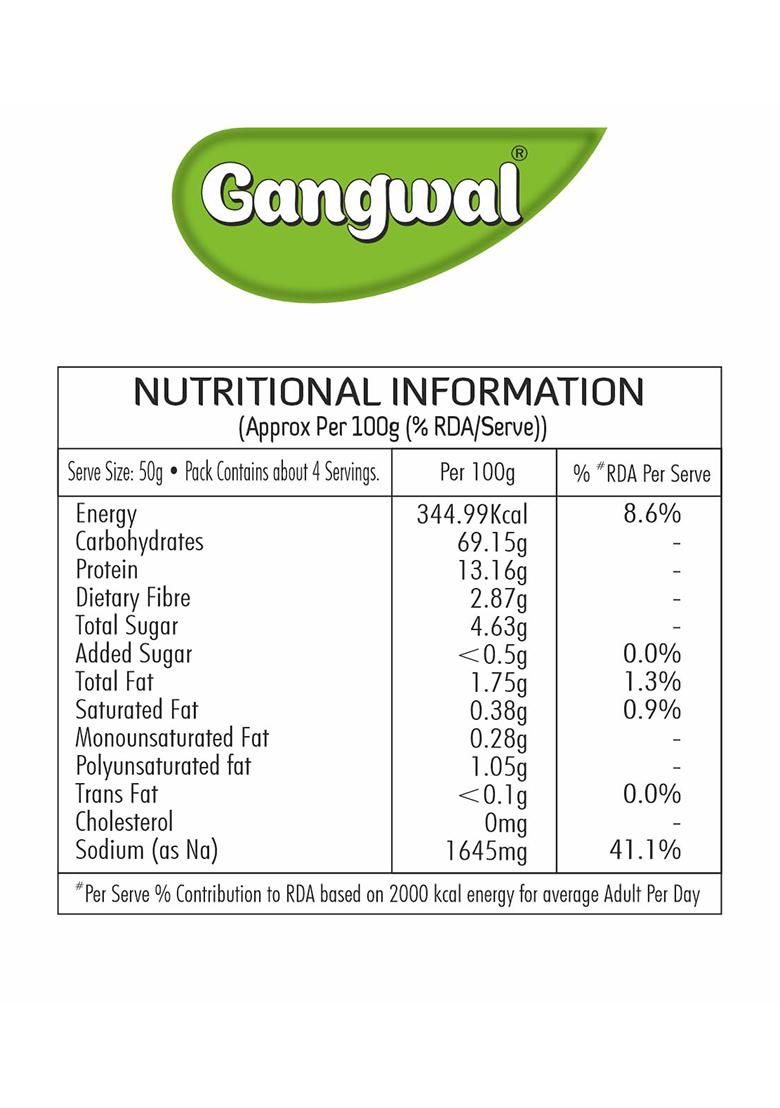 Gangwal Bedmi Poori Aata 400G + 20G Instant Chutney | Traditional North Indian Multigrain Flour | Quick & Crispy Bedmi Puri In Minutes | Travel-Friendly Meal Kit | No Preservatives