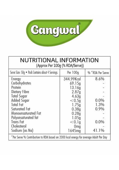 Gangwal Bedmi Poori Aata 400G + 20G Instant Chutney | Traditional North Indian Multigrain Flour | Quick & Crispy Bedmi Puri In Minutes | Travel-Friendly Meal Kit | No Preservatives